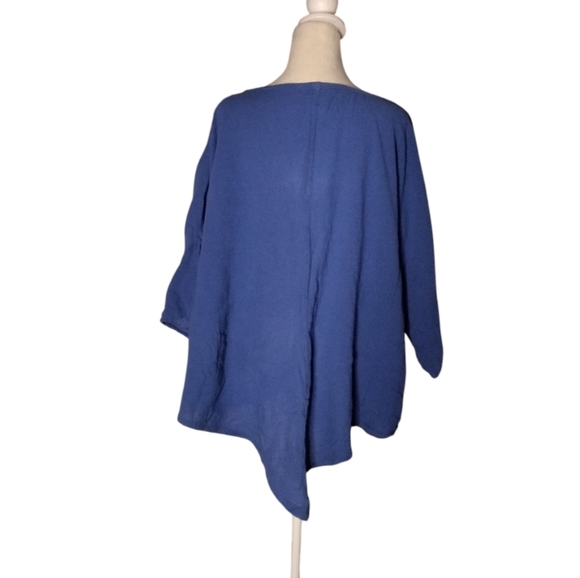 Oh My Gauze! Oversized Kitty Top In Lily Size XL Lagom Cotton - Picture 6 of 10